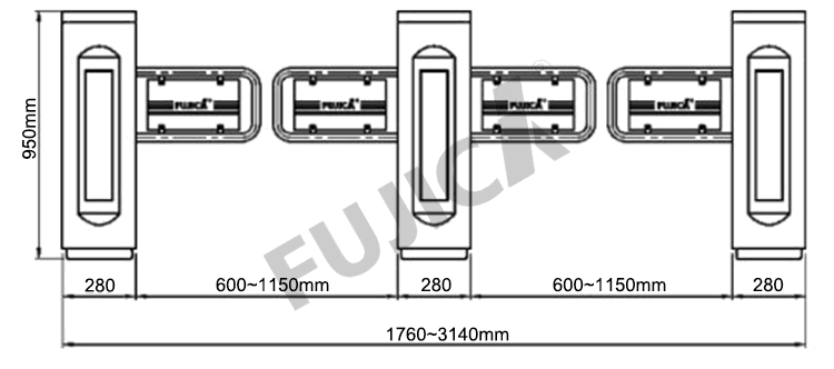 Swing Gates FJC Z2228 3