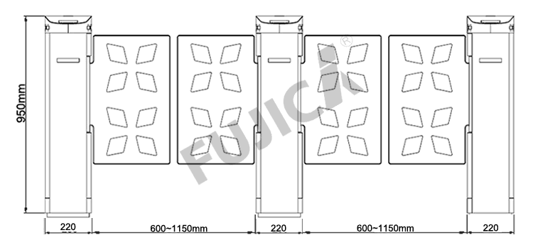 Swing Gates FJC Z2368 3