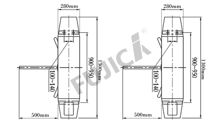 Tripod Turnstiles FJC Z3318A 3